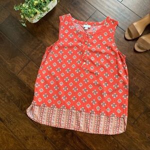 {J. Jill } Top peach‎ Size Medium